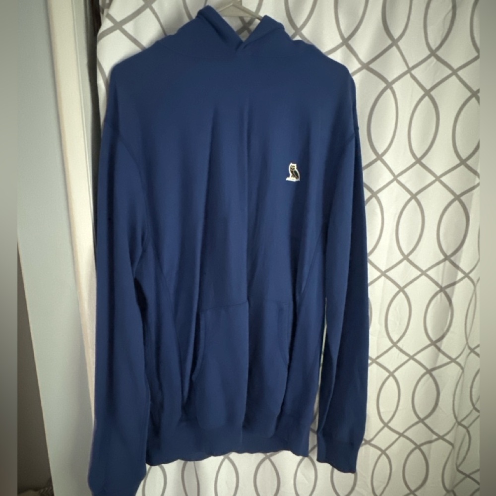 OWL PATCH HOODIE - ROYAL BLUE - X-Large